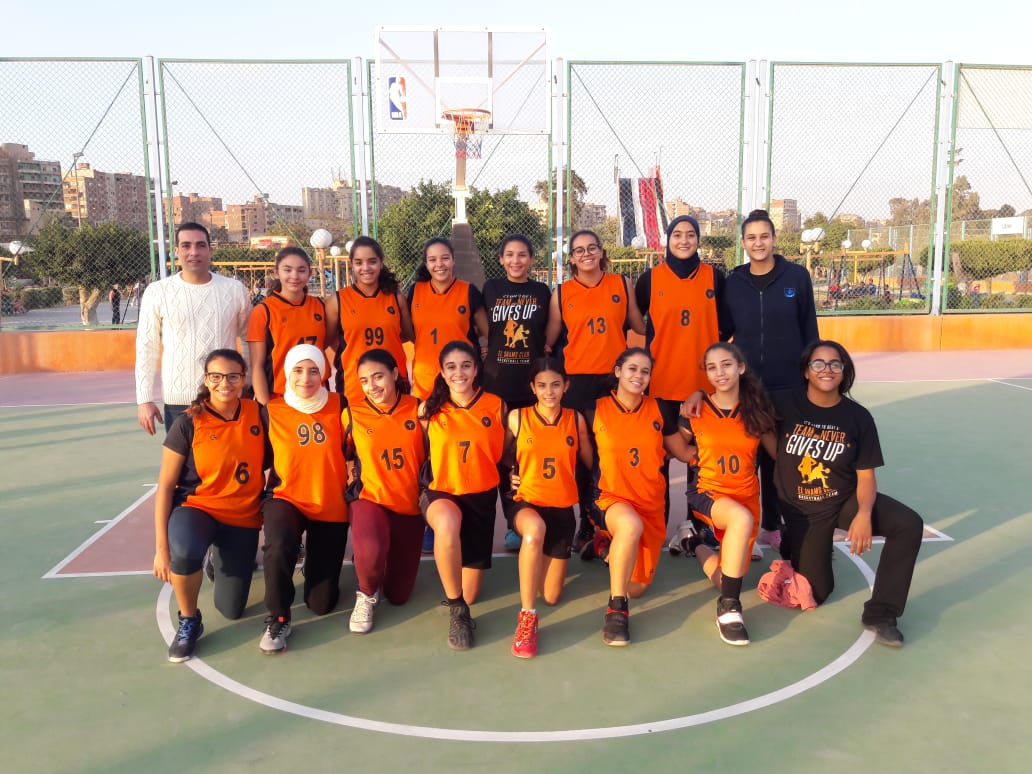 كرة السلة | ناشئات 16 يواجهون الجزيرة بقبل نهائي منطقة القاهرة