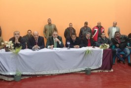 مجلس الإدارة يجتمع بالأجهزة الفنية والإدارية بالنادي