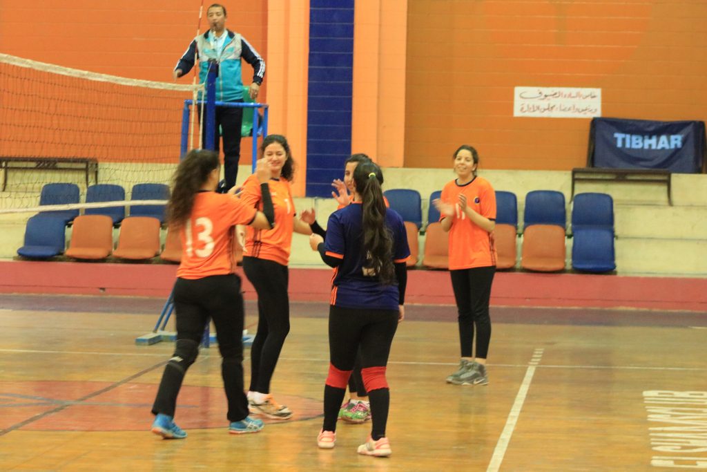 الكرة الطائرة | ناشئات 19 يواجهن المقاولون العرب ببطولة الجمهورية