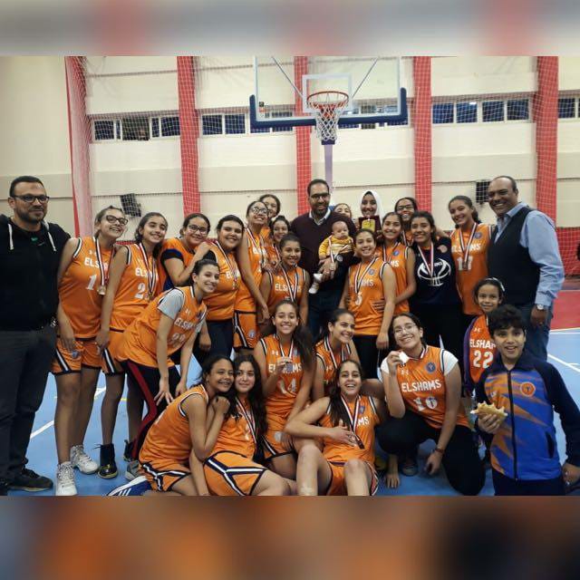كرة السلة | بنات 14 يحصدون برونزية منطقة القاهرة