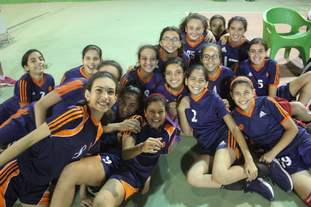 الكرة الطائرة | بنات ١٢ يحصدون فضية منطقة القاهرة