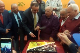 الحكماء يحتفلون  برئيس النادى