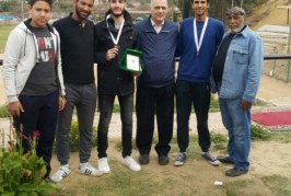 أبطال رماية ضغط الهواء يتوجون بالذهب  والفضة