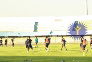 كرة القدم | الفريق الأول يواصل استعداده لدورة الترضية على ستاد الشمس