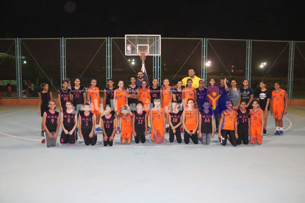 كرة السلة | فريق 13 سنة “بنات ” يكتسح النصر وديا