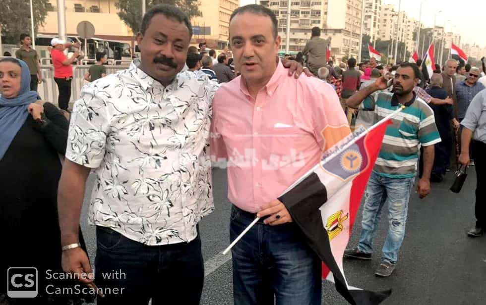 أبوزيد وتامر علي يدعمان السيسي في يوم حب مصر