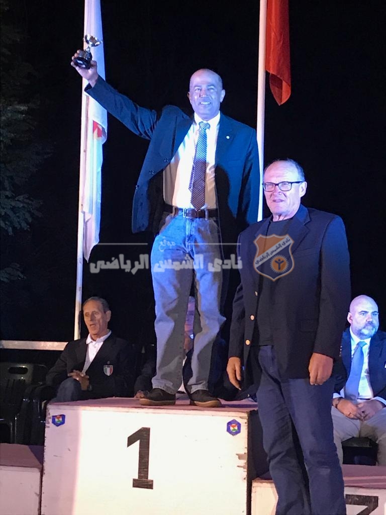 عاطف نعيم يحصد كأس الرئيس في بطولة الأطباق المروحية بإيطاليا