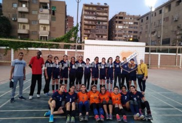 الكرة الطائرة | بنات 14 سنة يفزن على دجلة “ب” فى بطولة منطقة القاهرة