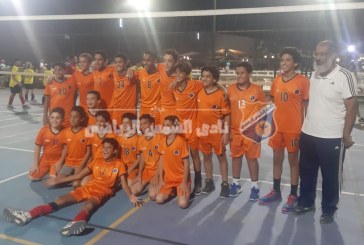 الكرة الطائرة| 13 سنة أولاد يفوزون على مصر للبترول فى بطولة منطقة القاهرة