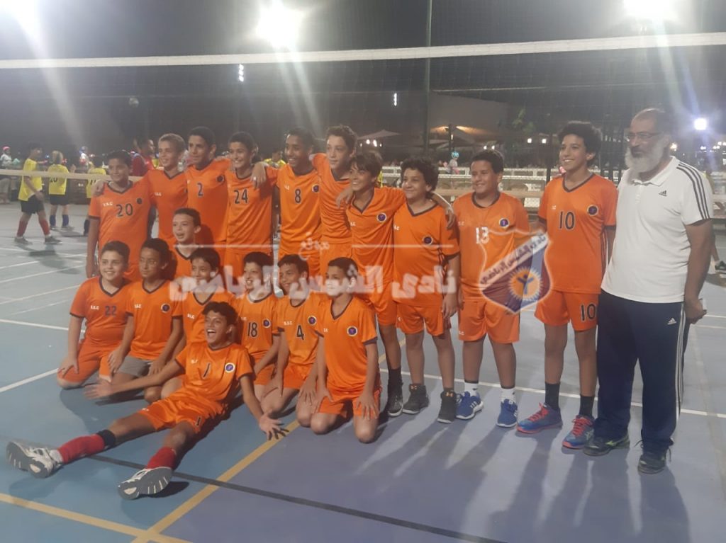 الكرة الطائرة| 13 سنة أولاد يفوزون على مصر للبترول فى بطولة منطقة القاهرة
