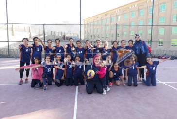 الكرة الطائرة | بنات 10 سنوات يواجهن القاهرة فى بطولة منطقة القاهرة