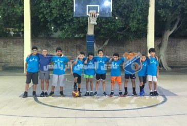 كرة السلة |  فريق 10 سنوات اولاد يخسر من الاهلى بصعوبة
