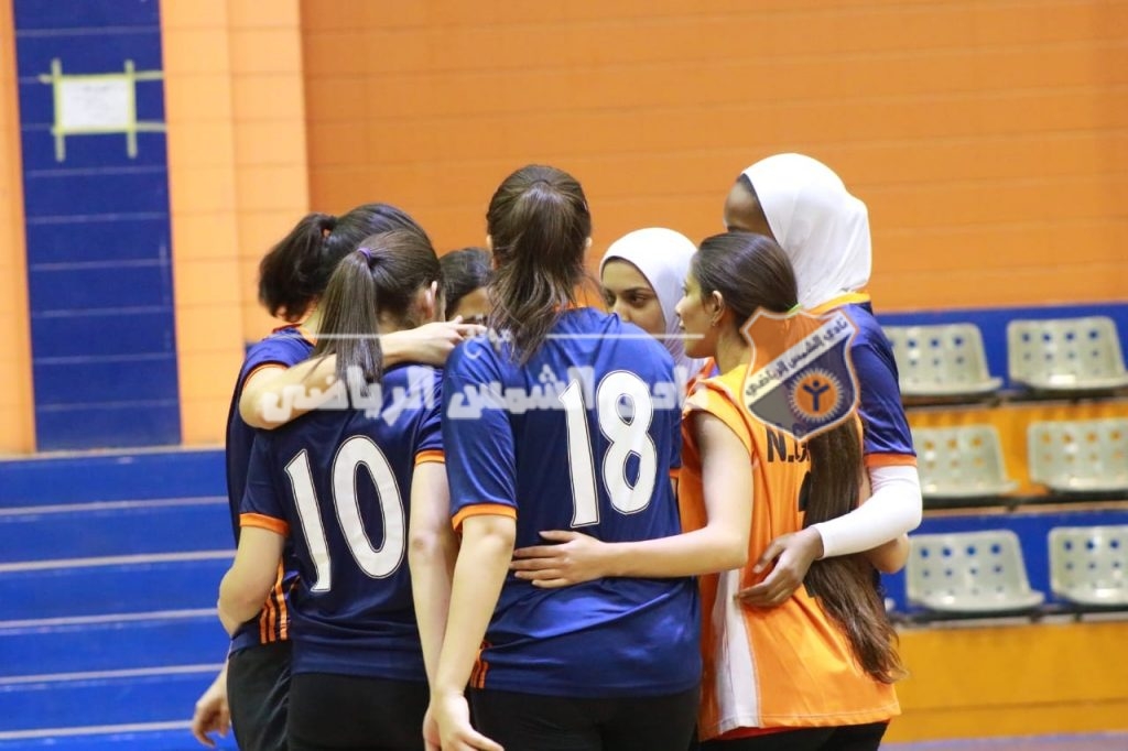 كرة الطائرة| بنات الشمس يكتسحن نادي مسيحية اسكندرية ببطولة 19 سنة