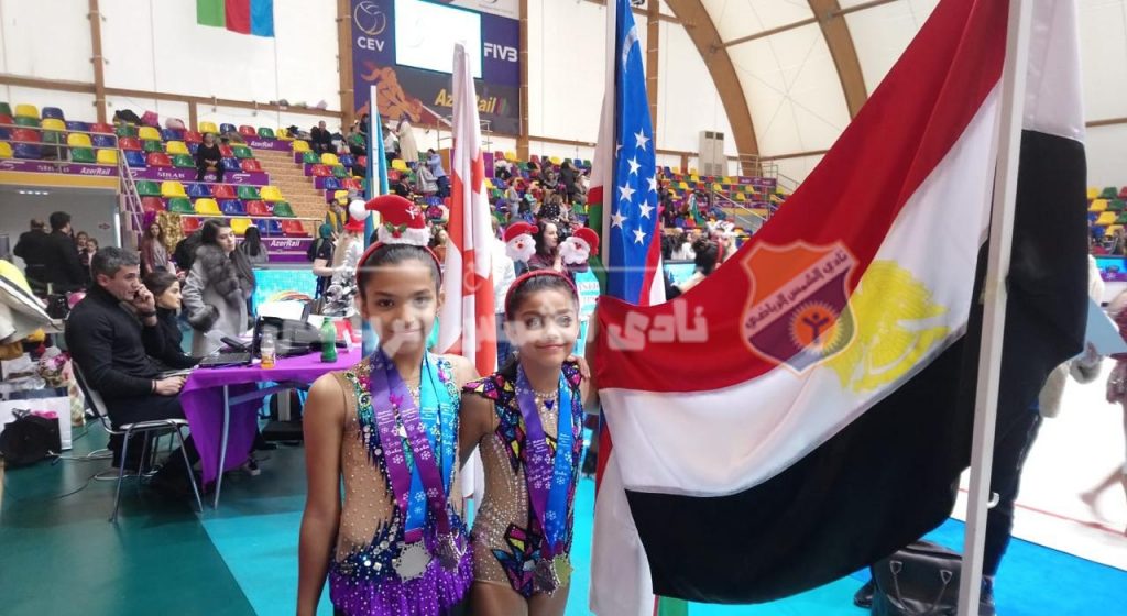 لاعبتا الجمباز الشمساوي تتألقان بالذهب والفضة في البطولة الدولية بأذربيجان