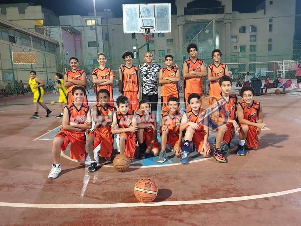 كرة السلة | فريق 12 سنة اولاد يفوز علي الاهلي