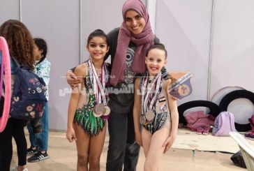 جمباز | فتيات الشمس يحصدن 10 ميداليات في بطولة الجمهورية