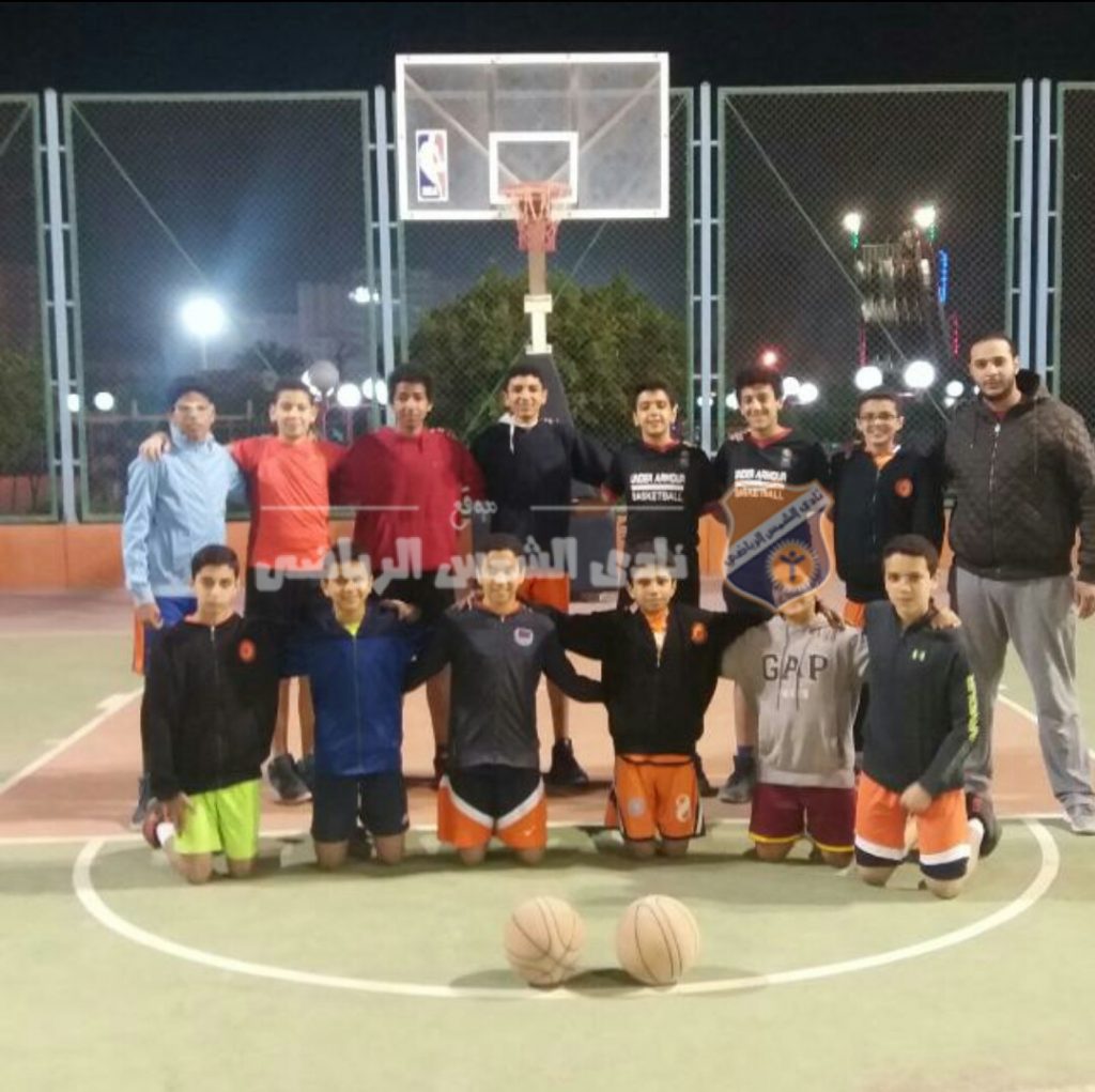 كرة السلة | فريق 14 سنة اولاد يفوز علي بلقاس بسهولة