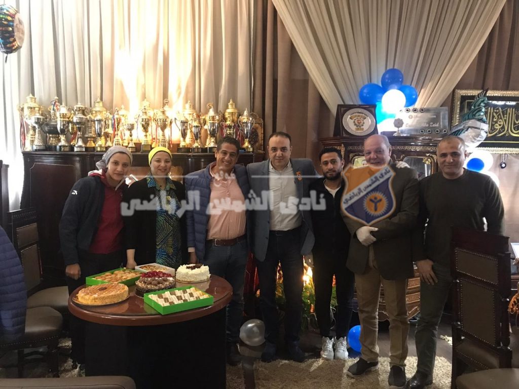 مجلس الادارة يحتفل بعيد ميلاد أبوزيد