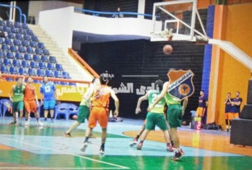 كرة السلة | رجال الشمس علي صدارة المجموعة في الدوري