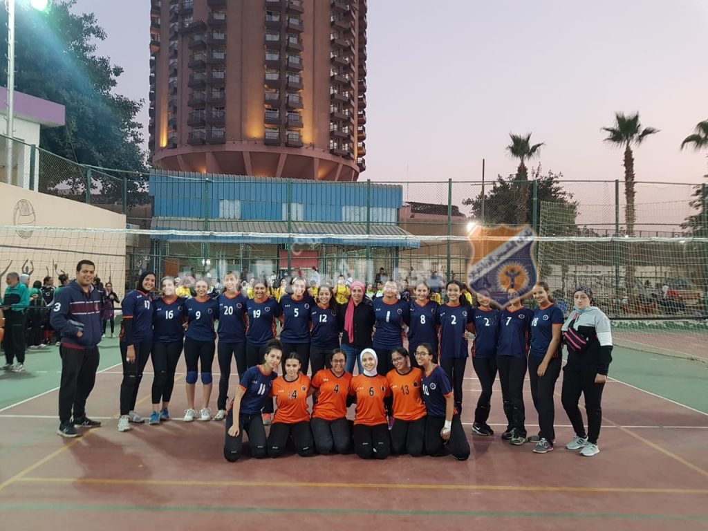 كرة طائرة | فريق 14 سنة بنات في مواجهة النصر