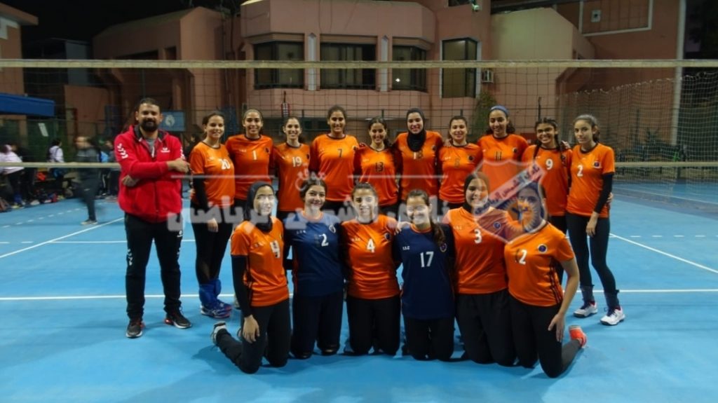 كرة طائرة| فريق 18 سنة بنات يواجه المقاولون العرب اليوم