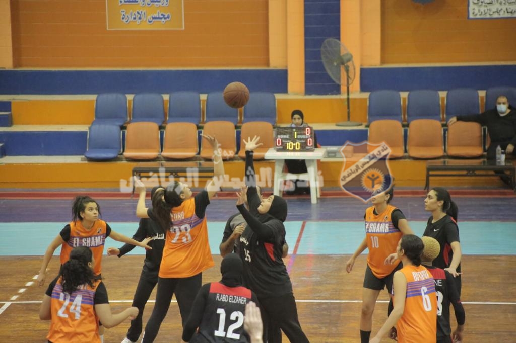 كرة السلة | سيدات الشمس يحققن الفوز الاول في الدوري .. وتاهل شباب 18 سنة الي نهائيات المنطقة