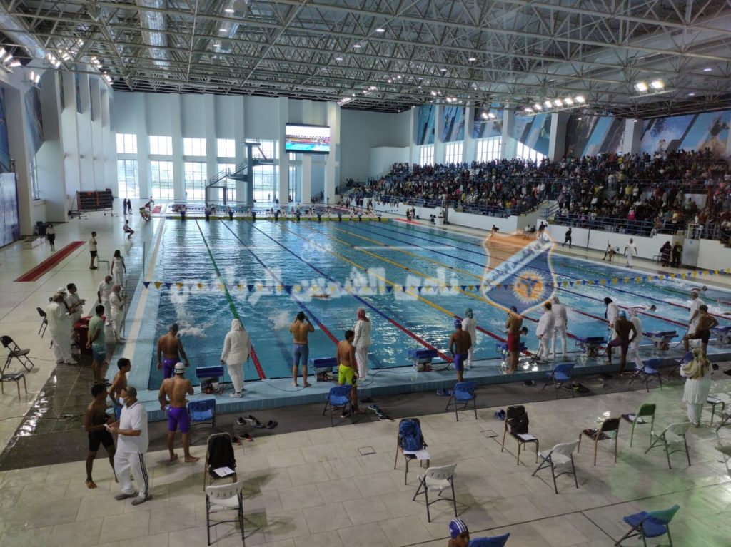 محمد ياسر يحطم رقم قياسي جديد في بطولة الجمهورية للسباحة