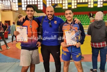 عبدالرحمن حسن ويحي أحمد يتوجان بفضية بطولة القاهرة الرسمية للكونغ فو