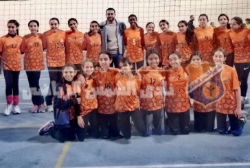 بنات 12 سنة يهزمن فريق القاهرة في بطولة المنطقة للطائرة