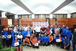 مجلس الإدارة يكرم أبطال الرماية ضغط الهواء 