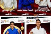 أبطال الشمس يواصلون التألق في بطولة إفريقيا للناشئين للجودو ويحققون 5 ميداليات متنوعة
