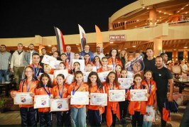 مجلس الإدارة يكرم أبطال السباحة بعد تألقهم في اختبار النجوم