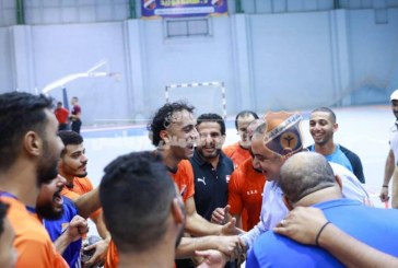 بحضور أبوزيد.. رجال اليد يفوزون على العبور