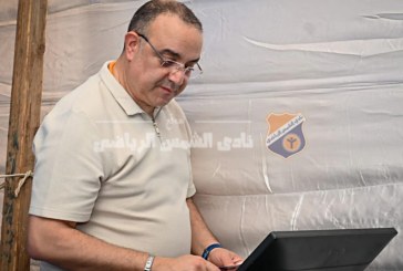 د. أسامة أبوزيد يدلي بصوته في انتخابات نادي الزهور