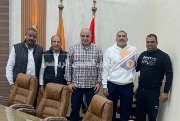 أبوزيد يستقبل الجهاز الفني الجديد للجودو