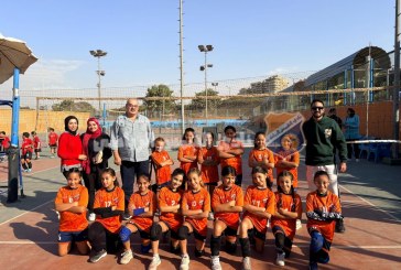 بنات 2017 تفزن على زهور مدينة نصر في بطولة منطقة القاهرة