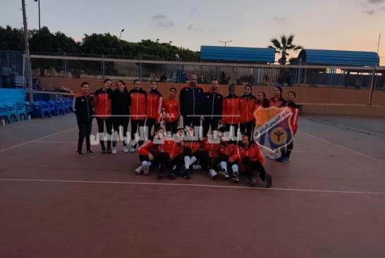 ناشئات 15 سنة تفزن على الإعلاميين في بطولة الجمهورية لكرة الطائرة