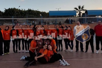 ناشئات 17 سنة تفزن على دجلة اسكندرية في بطولة الجمهورية لكرة الطائرة