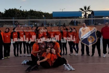 ناشئات 17 سنة تفزن على دجلة اسكندرية في بطولة الجمهورية لكرة الطائرة