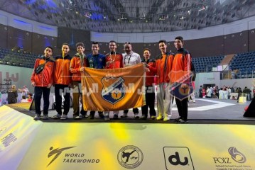 محمد الحسيني يحصد ذهبية بطولة كأس العرب للتايكوندو