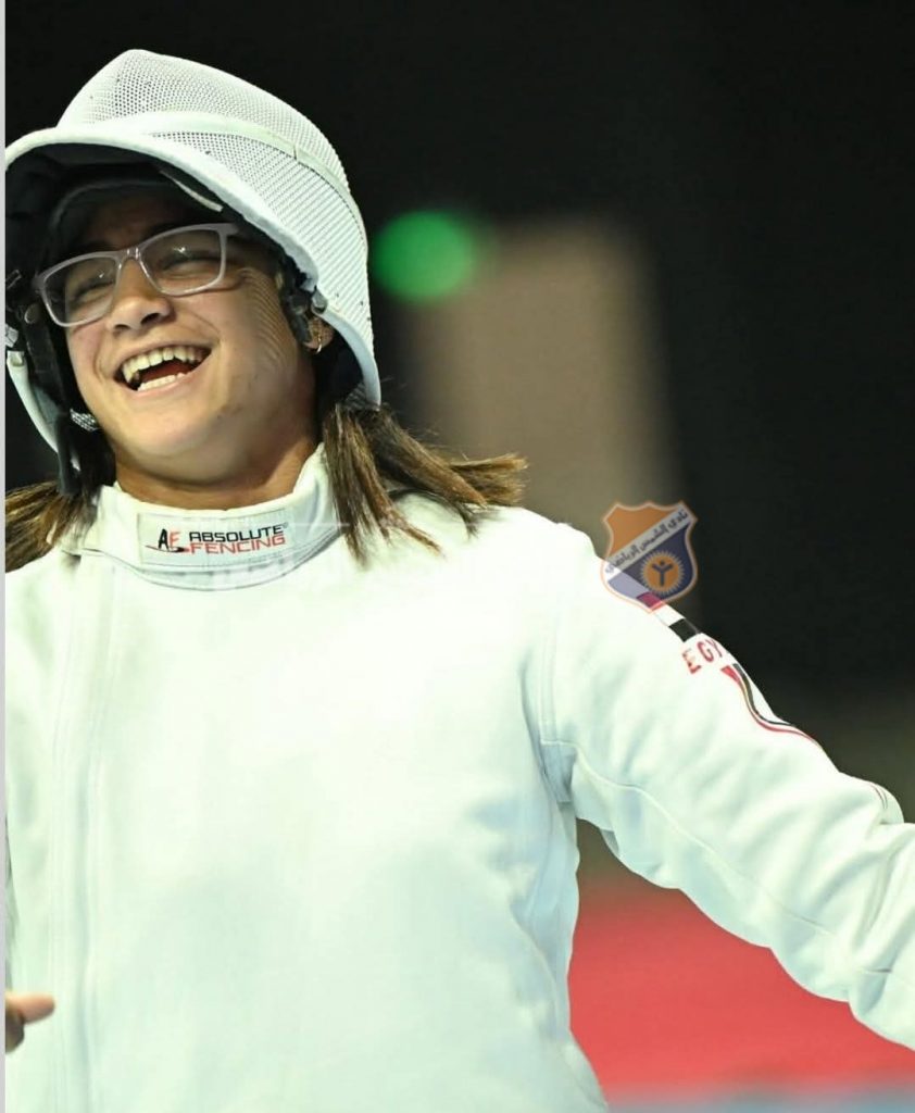 فريدة أبو هاشم تحصد 6 ميداليات في بطولة إفريقيا لسلاح المبارز