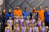 فراشات الجمباز الفني تحت 9 سنوات يتألقن في بطولة الجمهورية