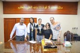 أبوزيد يكرم بطلات ألعاب القوى بعد الإنجاز العربي