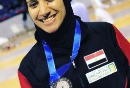 آية مدنى تشارك فى بطولة كأس العالم للسلاح للكبار بأستونيا