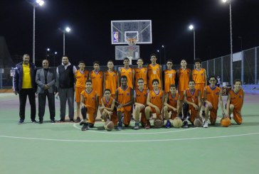 كرة السلة | ناشئون 14 يحرزون برونزية دوري المنطقة