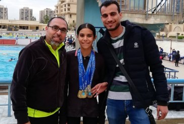 سباحة | أبطال الشمس يواصلن حصد الميداليات ببطولة القاهرة