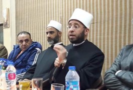 إقبال  كبير علي ندوة أسامة الأزهري بالشمس