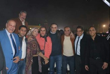 عيش وملح …أبوزيد يقيم حفل غداء جماعي  لكل أعضاء الشمس