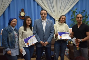 مجلس الشمس يكرم بطلات منتخب مصر لكرة اليد