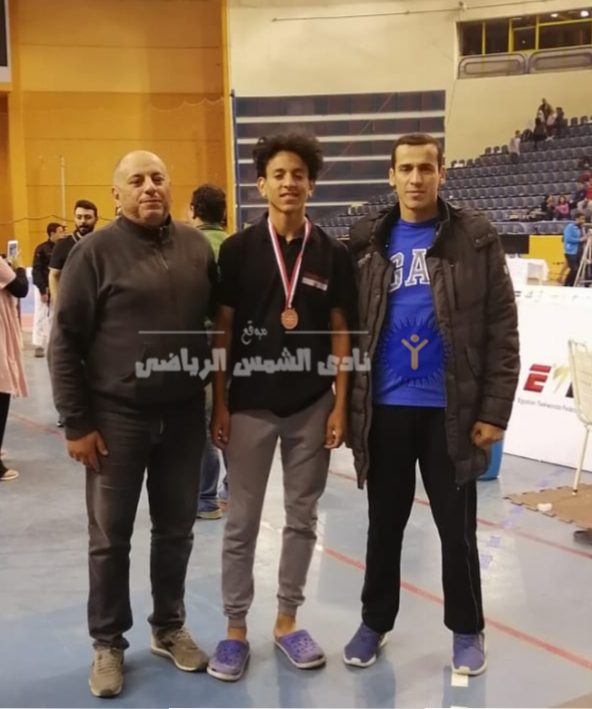 تايكوندو | علي هشام يفوز ببرونزية بطولة الحافز الرياضي